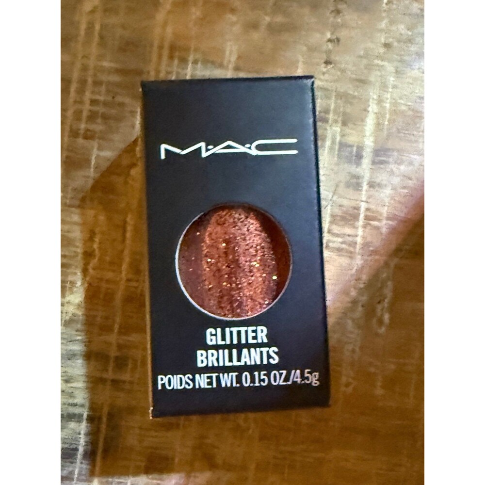 New In Box MAC Glitter Brillants - Copper - Full Size 4.5g/0.15 oz
